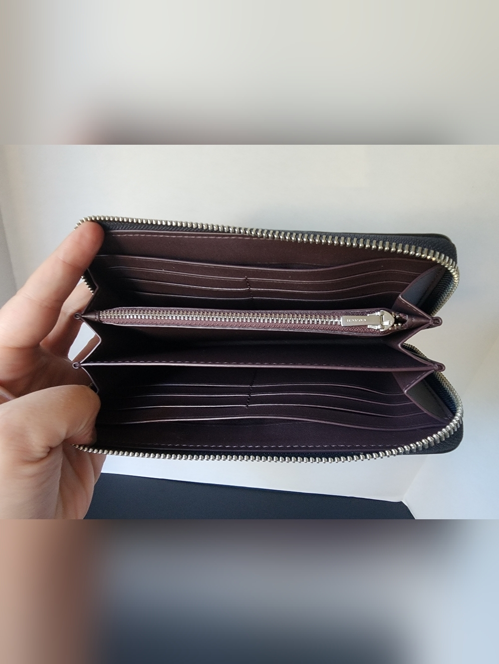 ✨️NWOT✨️ Coach Limited Edition Butterfly Floral Long Zip Wallet, 2023, $298 MSRP - Picture 4 of 7